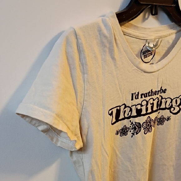 Savage Seeds Id Rather Be Thrifting Shirt - Picture 4 of 4